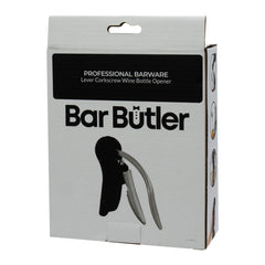 BAR BUTLER LEVER CORKSCREW WINE BOTTLE OPENER