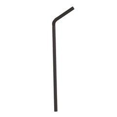 BAR BUTLER STRAWS BLACK BENDY 5MM, 100PK