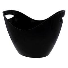 BAR BUTLER WINE BUCKET OVAL BLACK PS PLASTIC, 7L