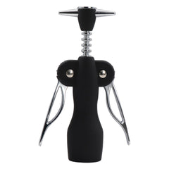 BAR BUTLER MERMAID WING CORKSCREW BOTTLE OPENER BLACK