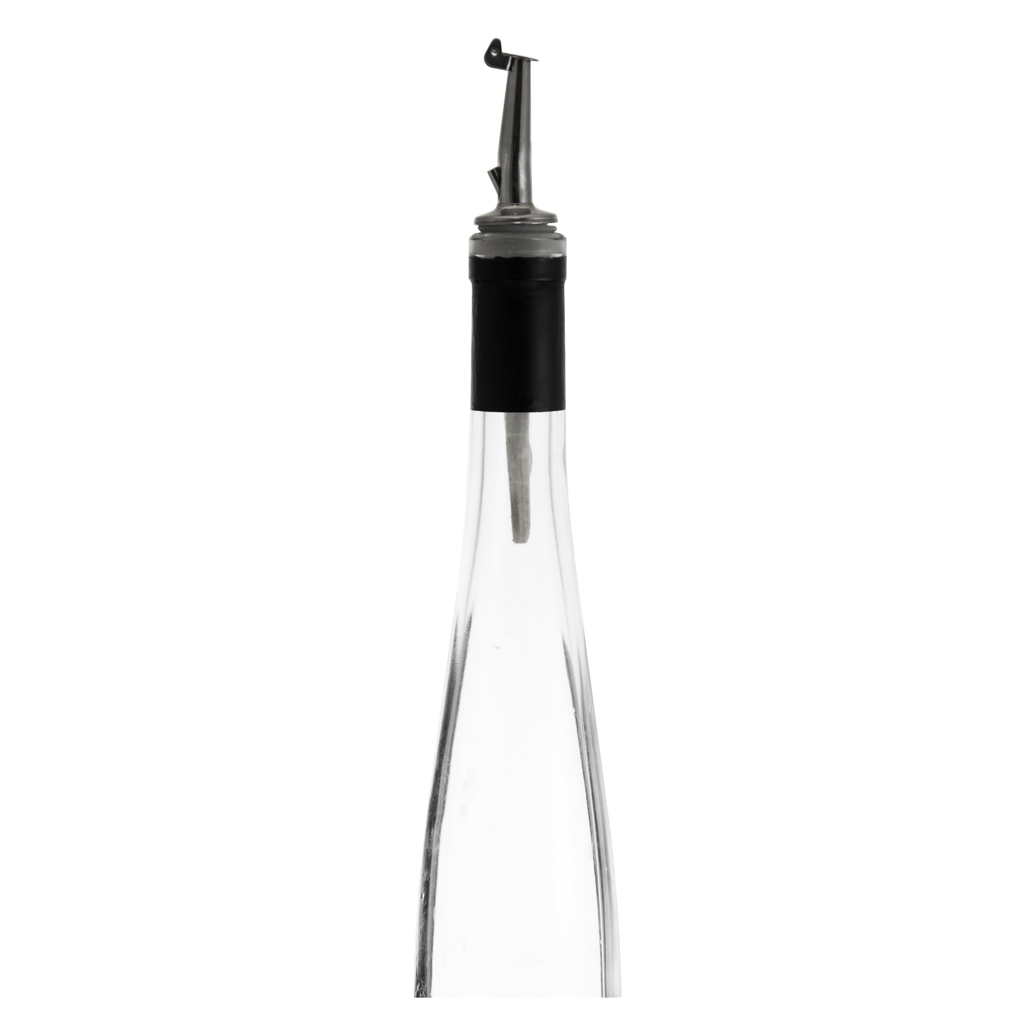 BAR BUTLER FREE FLOW POURER WITH CAP STAINLESS STEEL 2PK