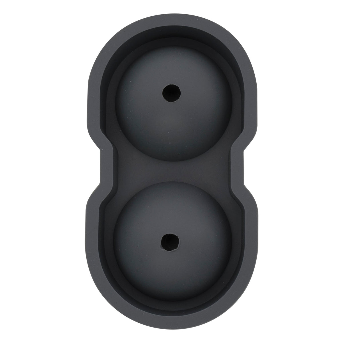 BAR BUTLER GREY SILICONE 2 LARGE BALLS ICE MOULD
