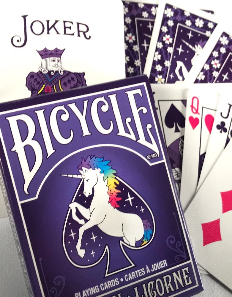 BICYCLE UNICORN PLAYING CARDS 1PK