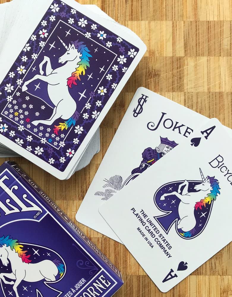 BICYCLE UNICORN PLAYING CARDS 1PK
